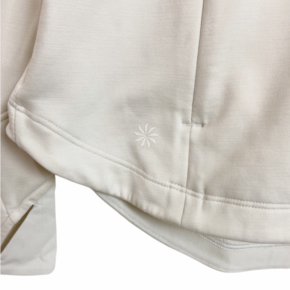 Athleta Bootcamp Hoodie in Off-White/Ivory Size Small - Picture 6 of 11